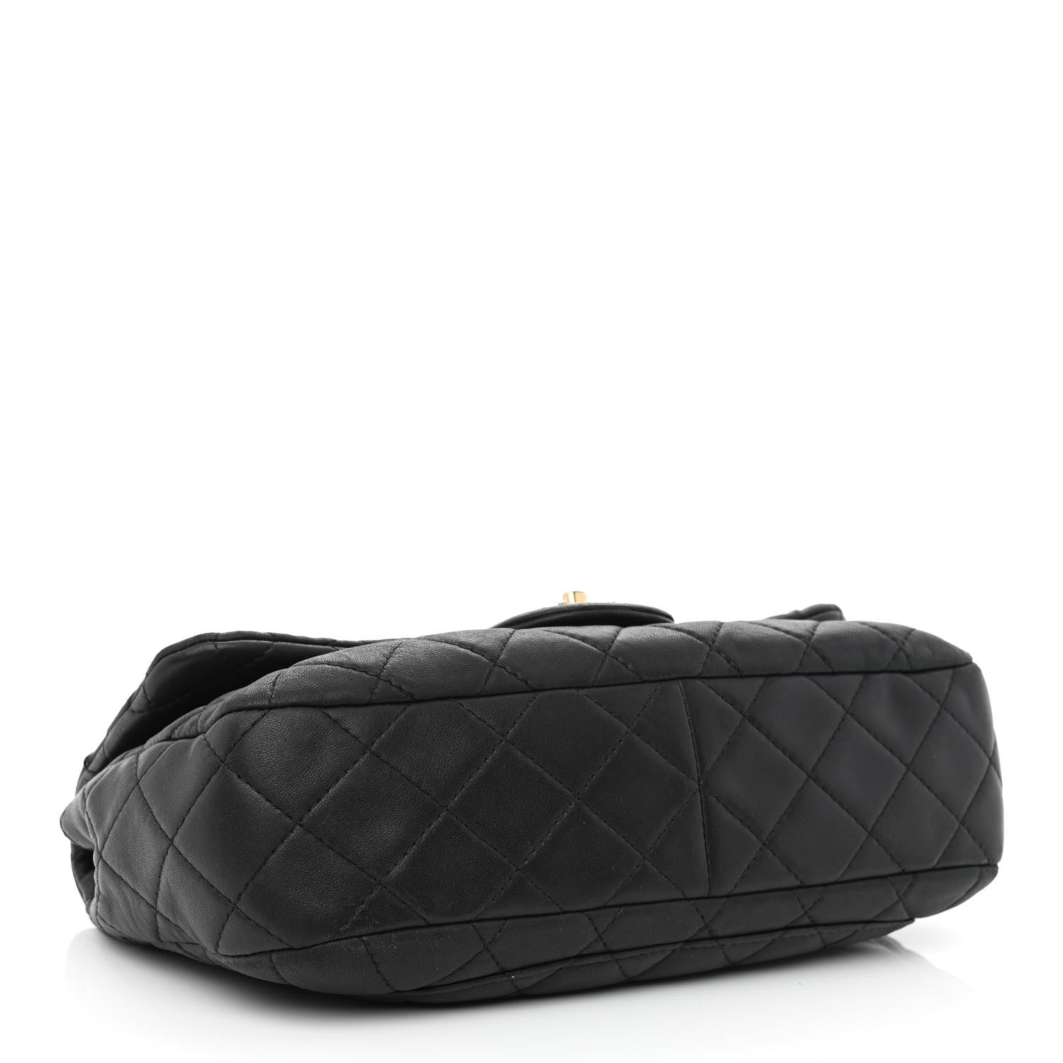 Chanel Lambskin Quilted Medium Precious Jewel Single Flap Black 3 of 12