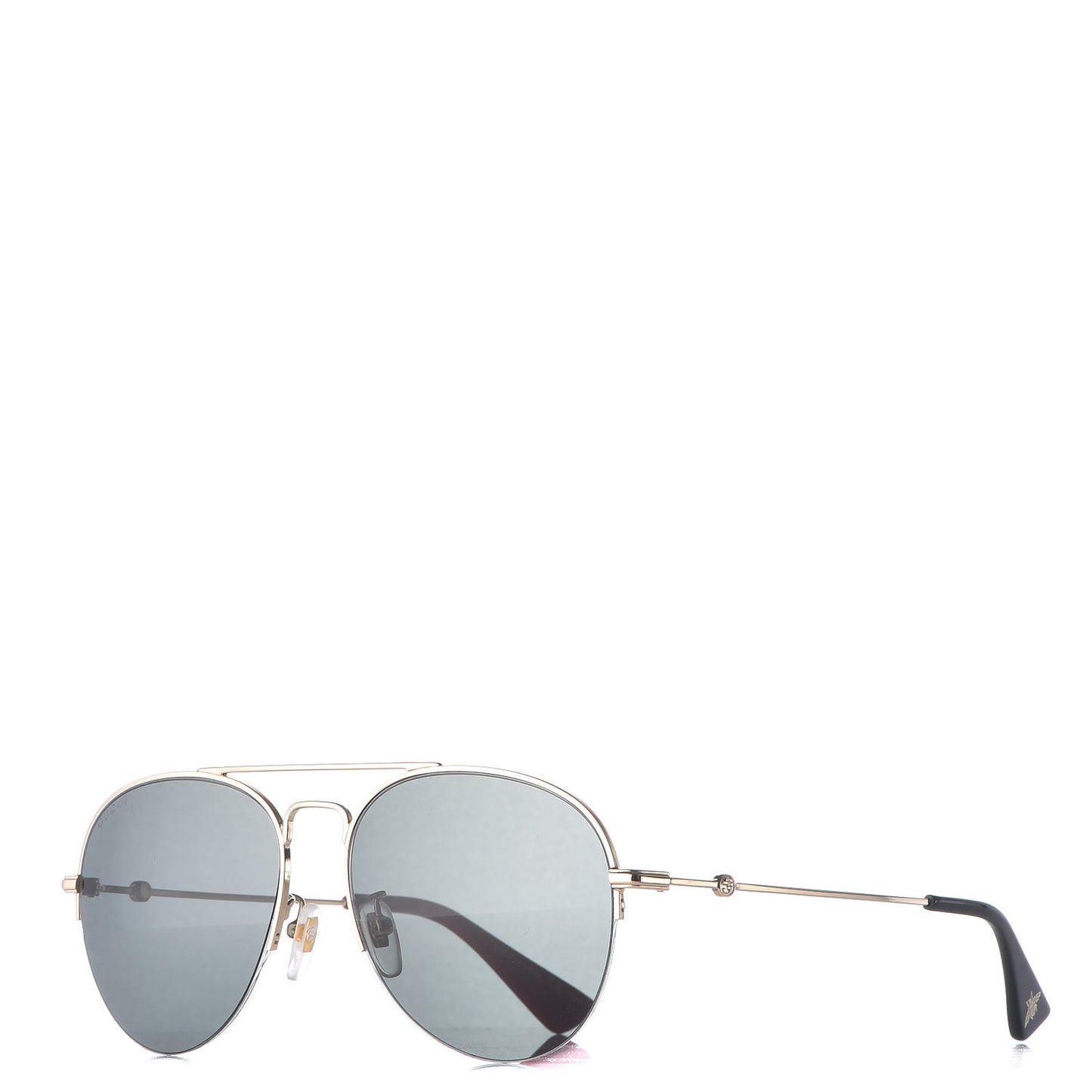 Aviator Sunglasses GG0107/S Green Red