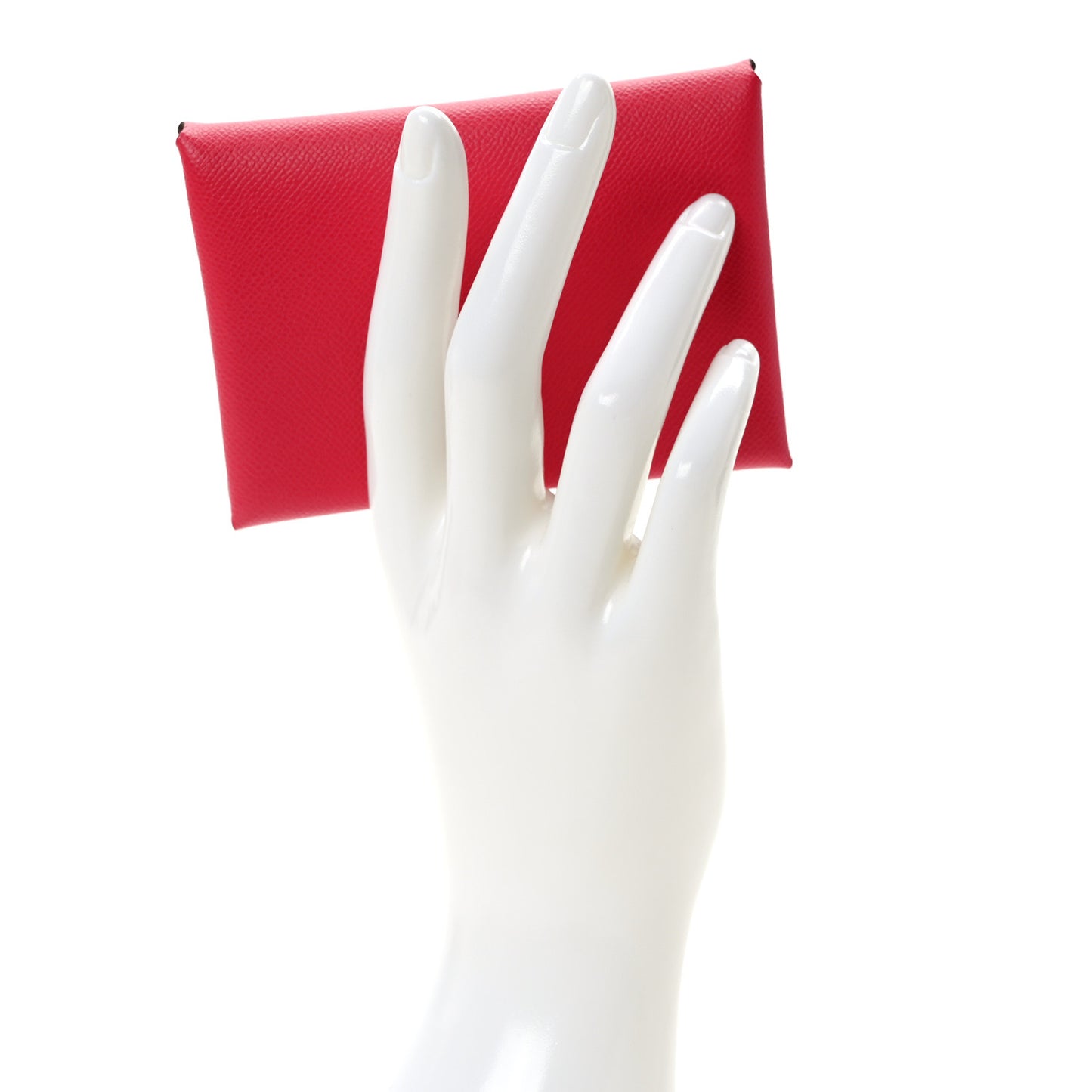 Epsom Calvi Duo Card Case Framboise