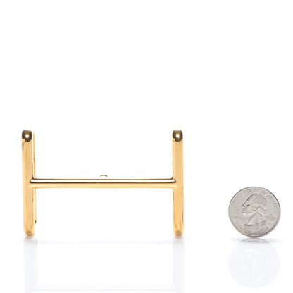 Hermes Polished Gold 42mm Idem H Belt Buckle 2 of 6