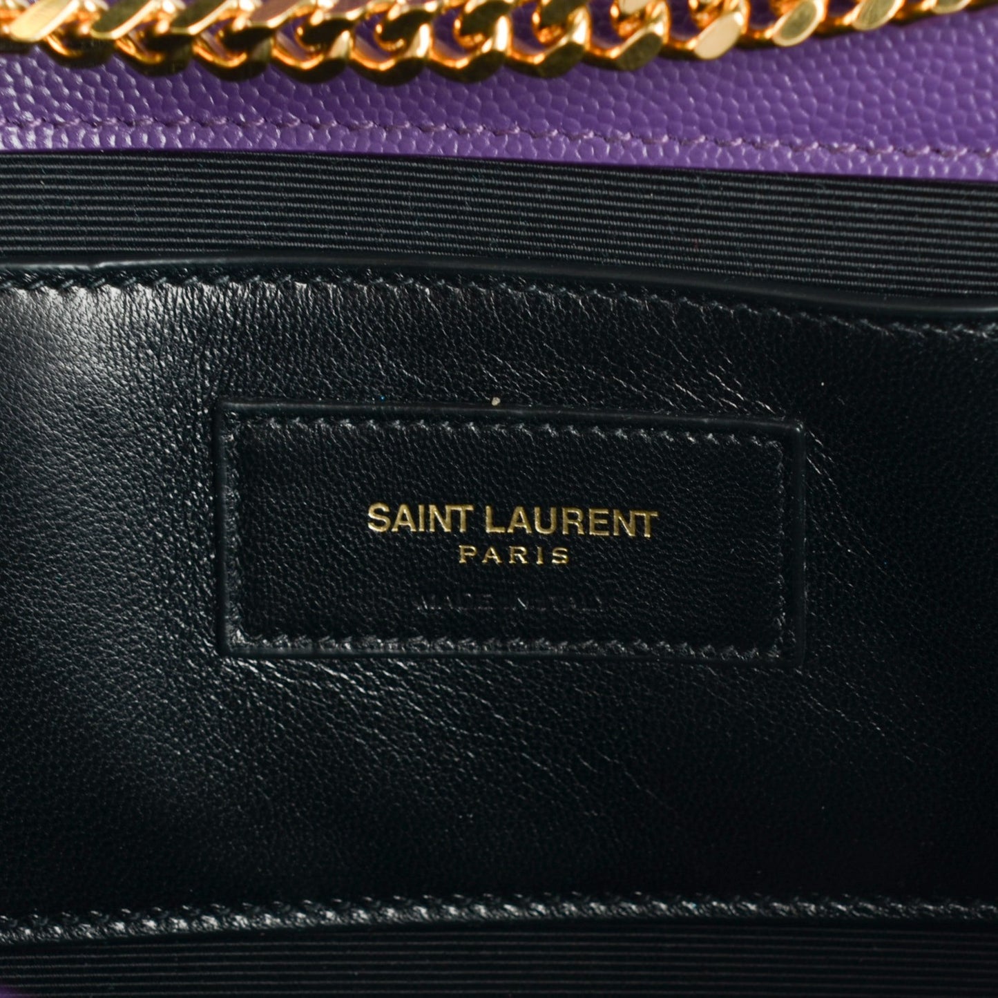 Grain de Poudre Medium Classic Monogram Satchel Lilac