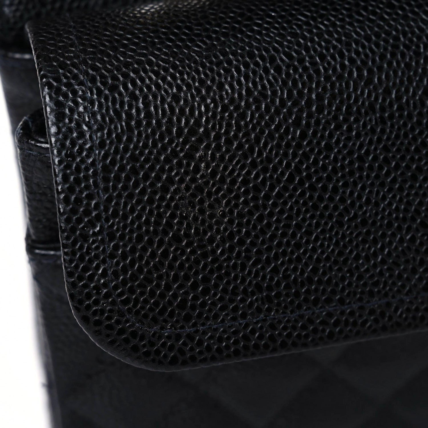 Chanel Caviar Quilted Medium Double Flap Black 11 of 14