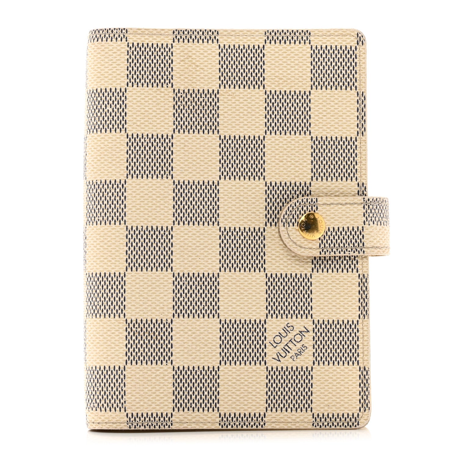 Louis Vuitton Damier Azur Small Ring Agenda Cover 1 of 9