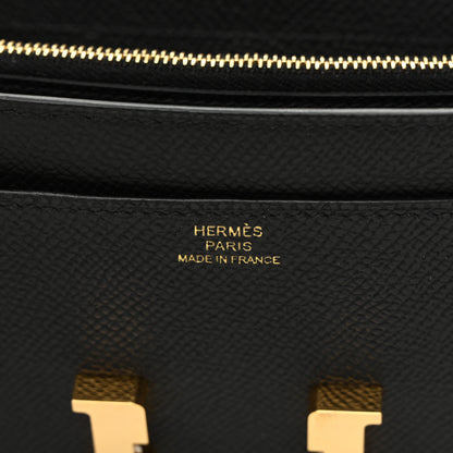 Hermes Epsom Constance Wallet To Go Black 6 of 9