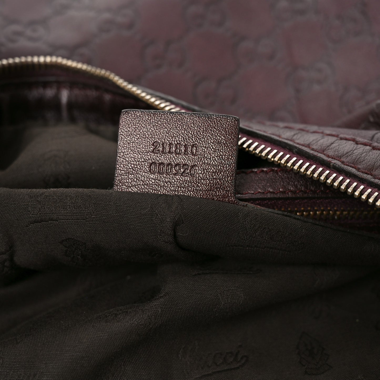 Guccissima Medium Charlotte Tote Brown