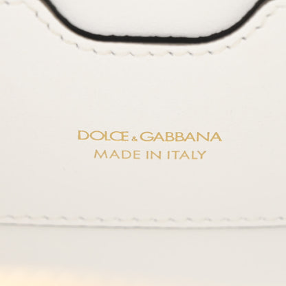 Dolce & Gabbana Calfskin 3.5 Camera Crossbody Bag White 6 of 9