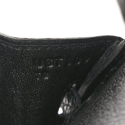 Hermes Matte Alligator Birkin 25 Black 7 of 13