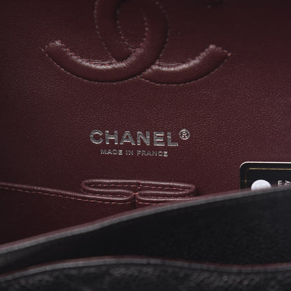 Chanel Caviar Quilted Medium Double Flap Black 6 of 10