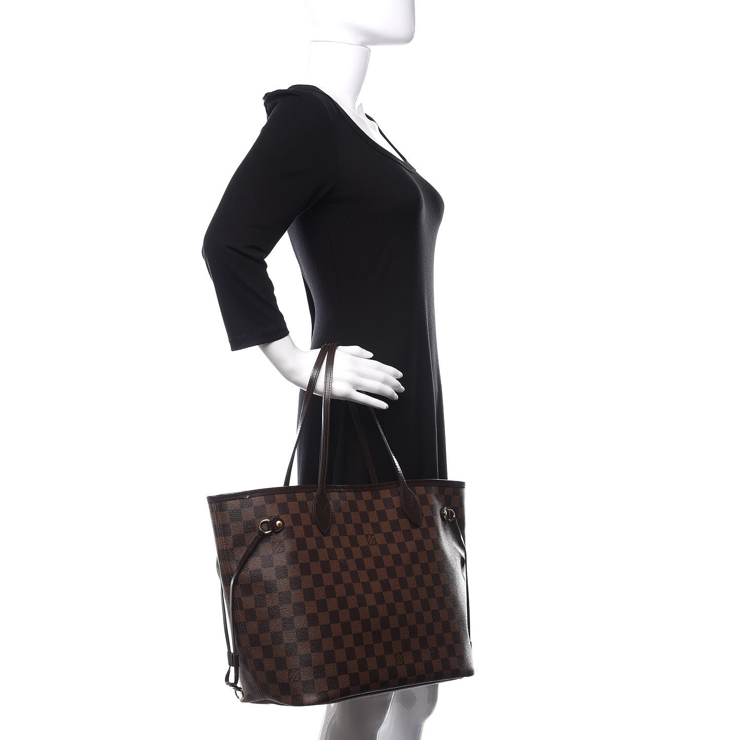 Louis Vuitton Damier Ebene Neo Neverfull MM 2 of 11