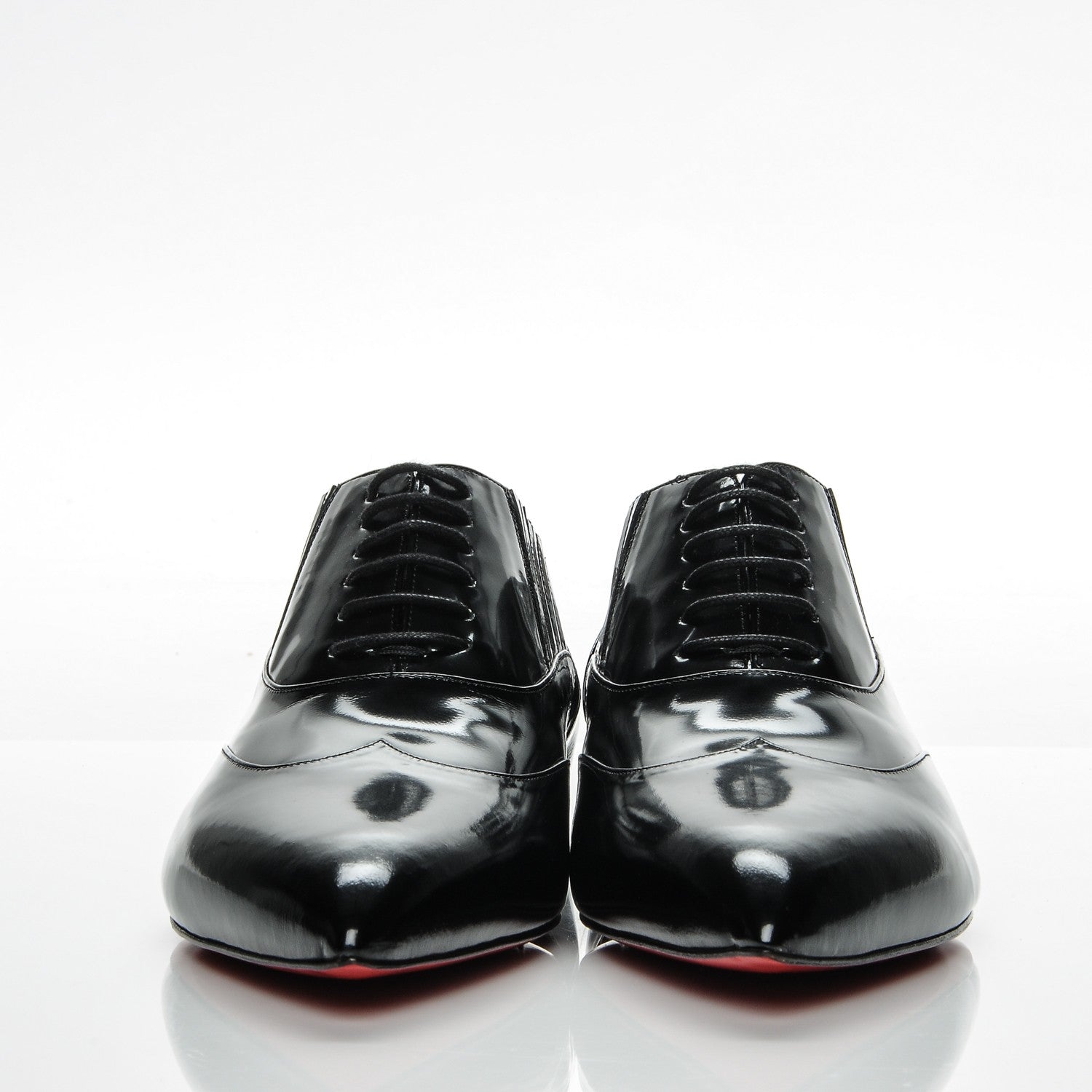 Christian Louboutin Patent Platt Dance Oxfords 41.5 Black 2 of 7