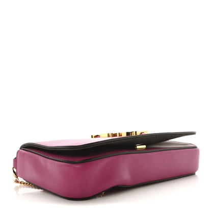 Fendi Vitello Grace Matte Fendigraphy Wallet on Chain Ciclamino Pilar 5 of 11