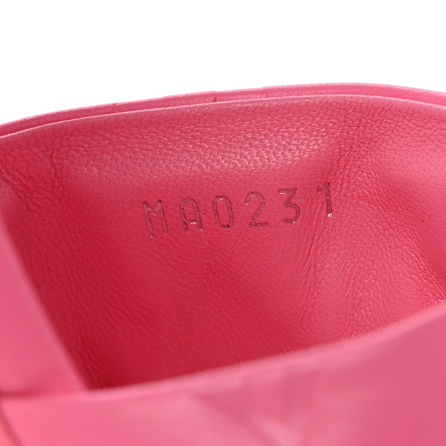 Louis Vuitton Lambskin Embossed Monogram Revival Mid Heel Mules 40 Rose Pop 8 of 12