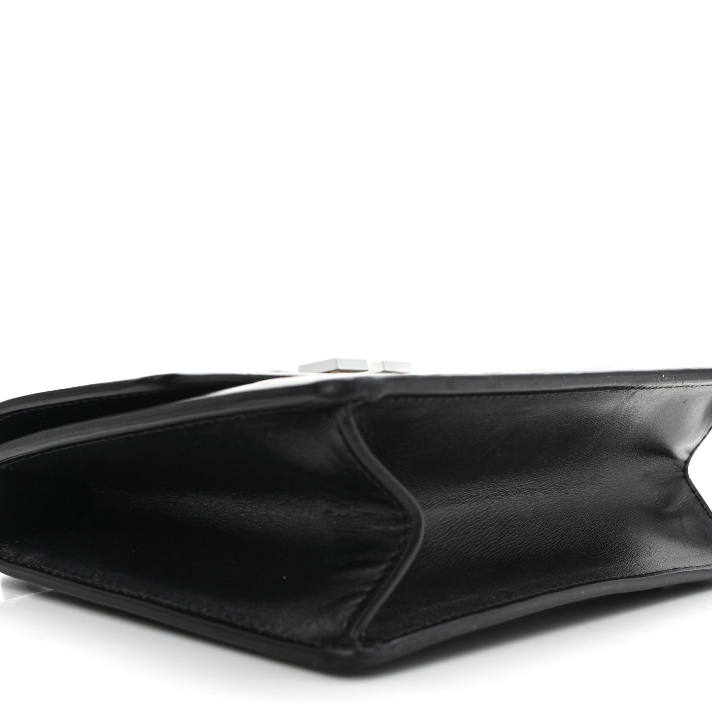 Calfskin Jitney 1.4 Virgil Was Here Shoulder Bag Black
