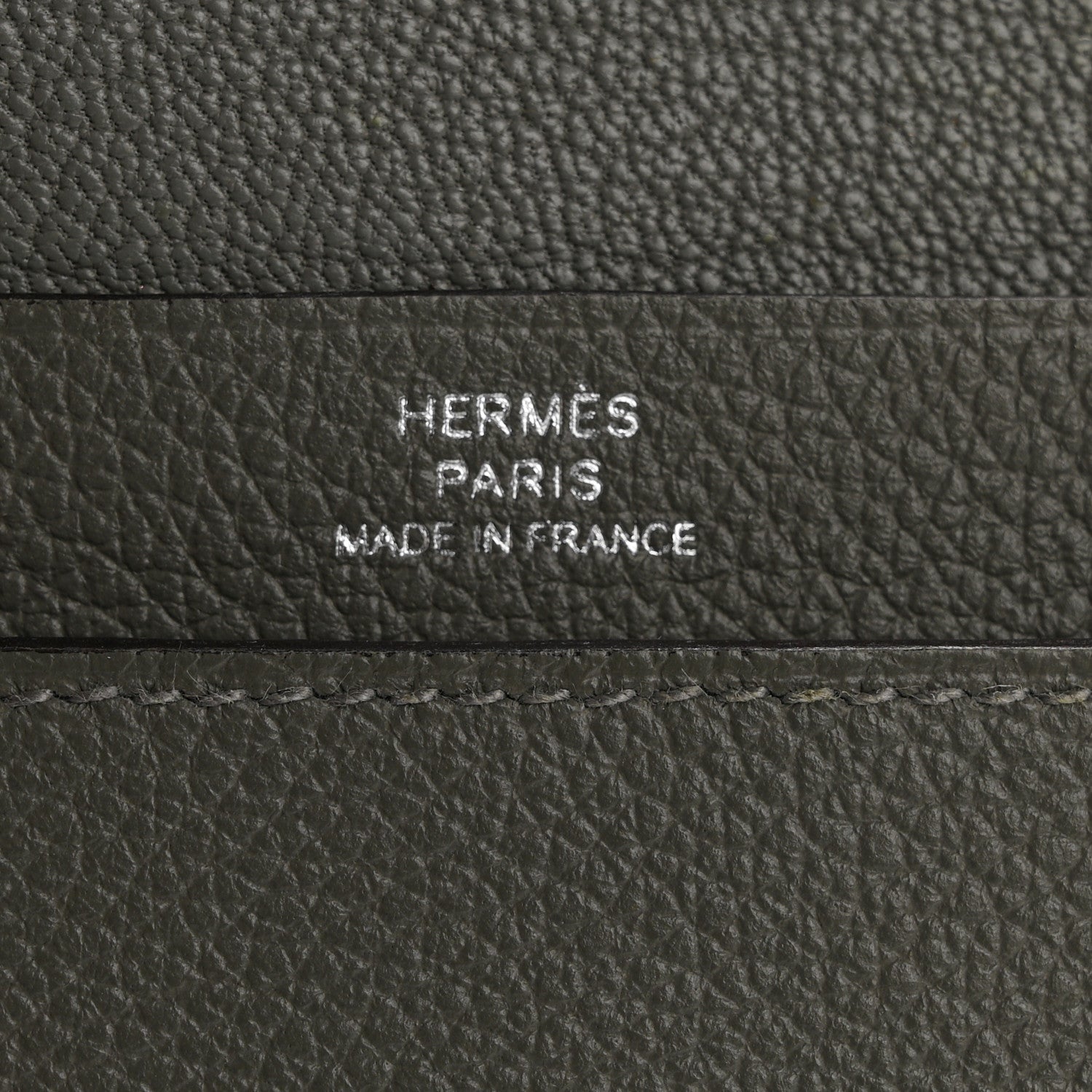 Hermes Evercolor RMS Card Holder Gris Meyer 6 of 11