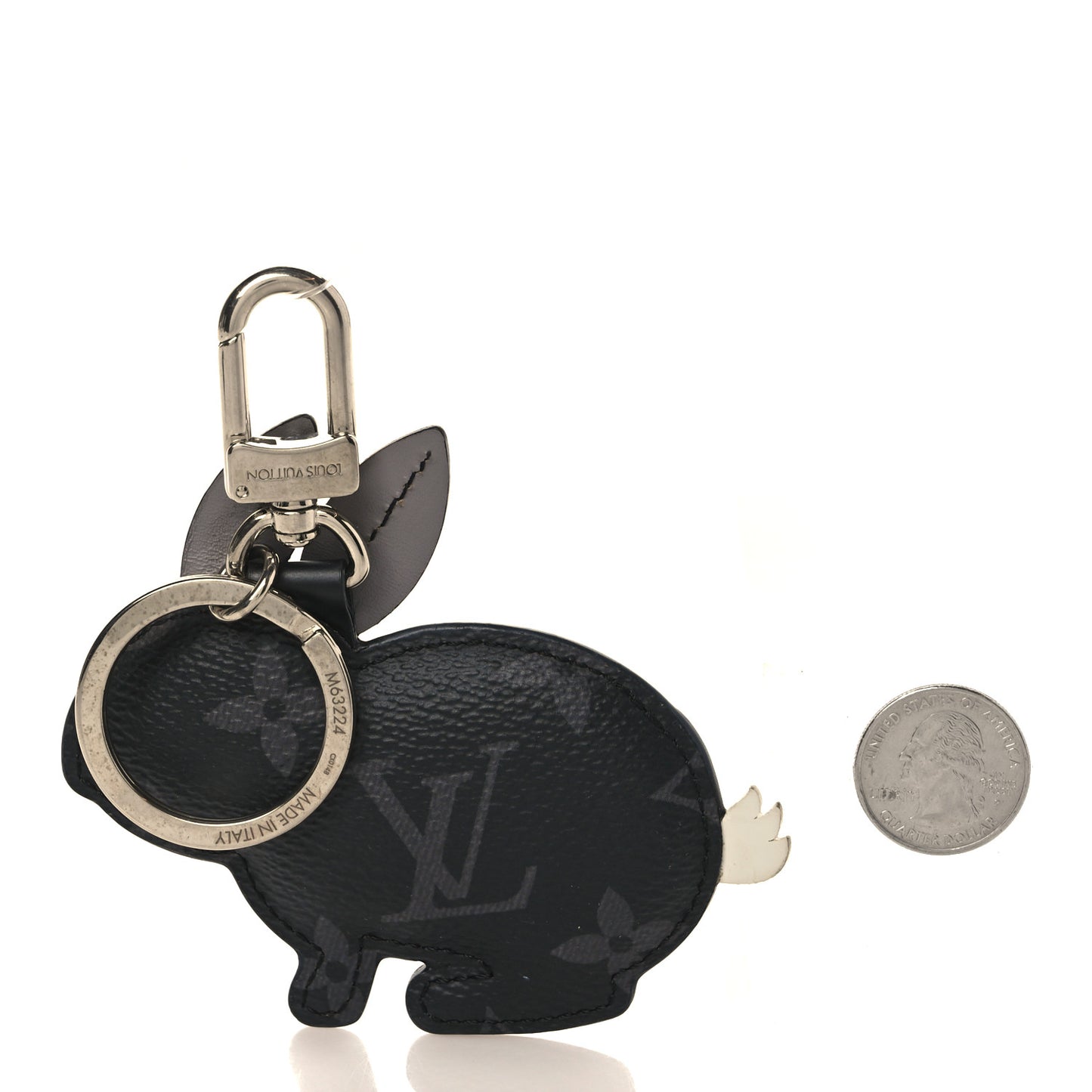 Monogram Eclipse Rabbit Bag Charm Key Holder