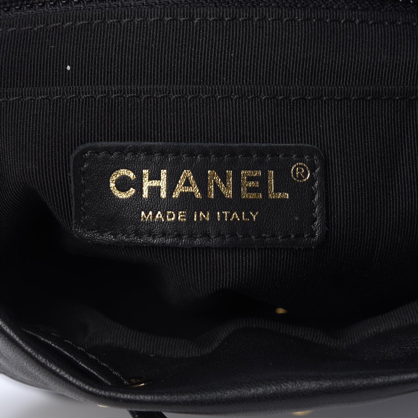 Lambskin Quilted Small Urban Spirit Backpack Black
