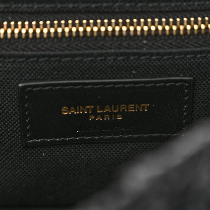 Saint Laurent Raffia Monogram Medium Jamie Black 7 of 11