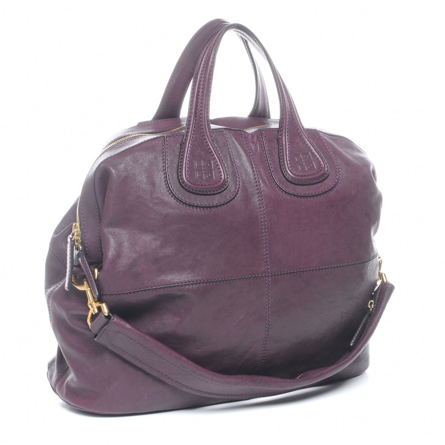 Leather Large Nightingale Purple