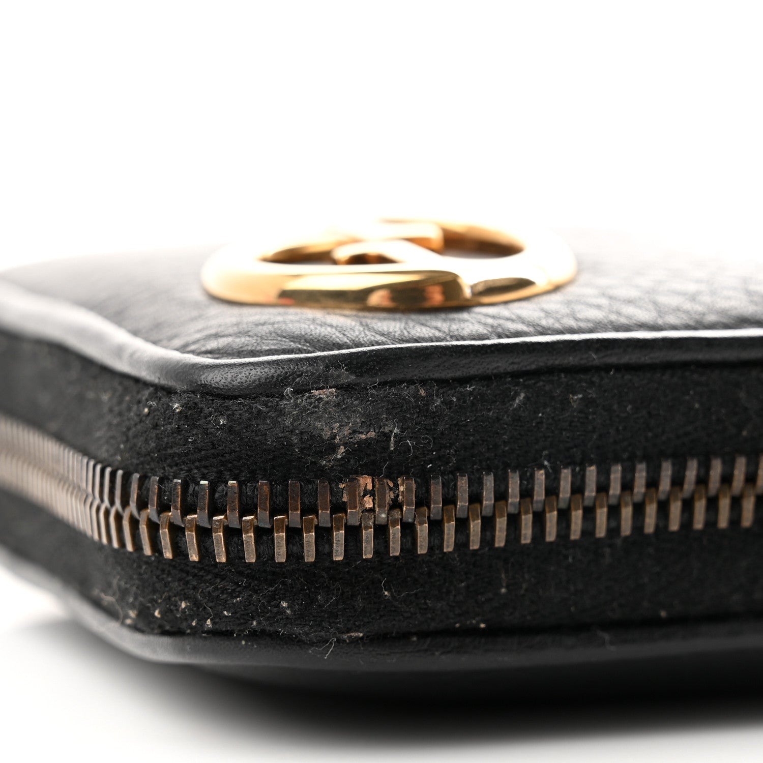 Gucci Calfskin 1973 Zip Around Wallet Black 8 of 8