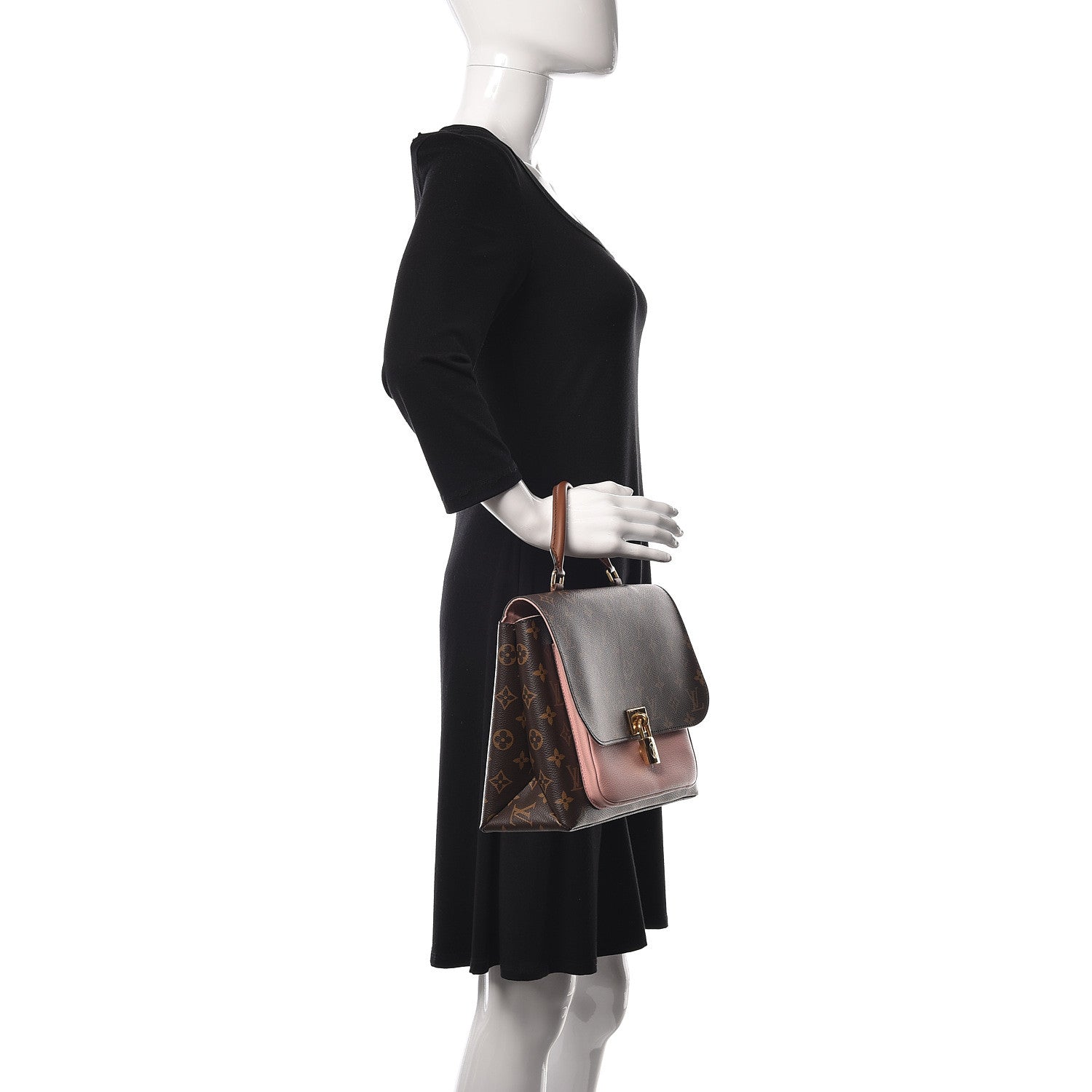 Louis Vuitton Monogram Marignan Rose Poudre 3 of 17
