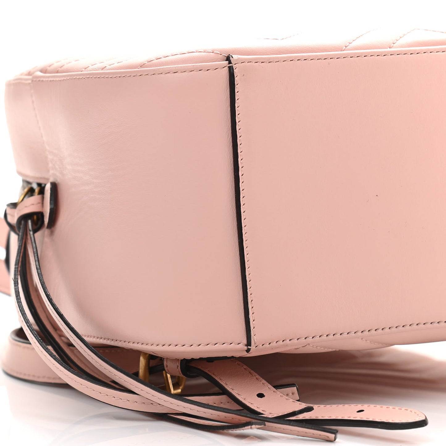Calfskin Matelasse GG Marmont Dome Backpack Perfect Pink