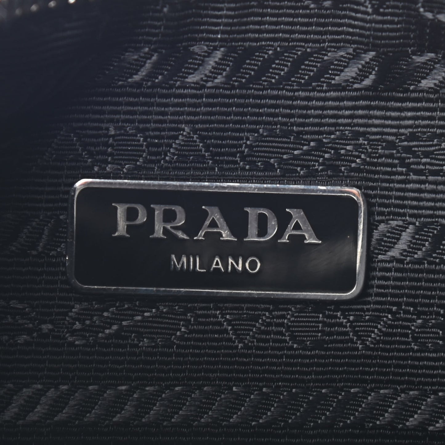 Nylon Re-Edition 2005 Shoulder Bag Black