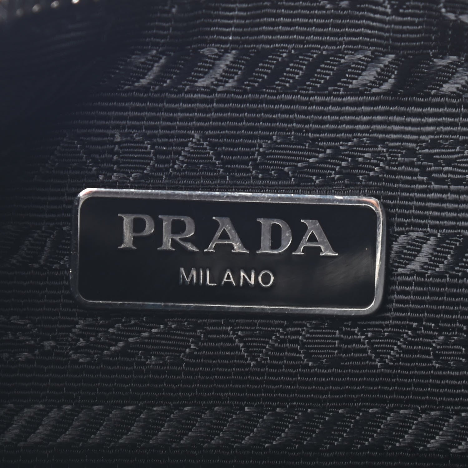 Prada Nylon Re-Edition 2005 Shoulder Bag Black 6 of 8