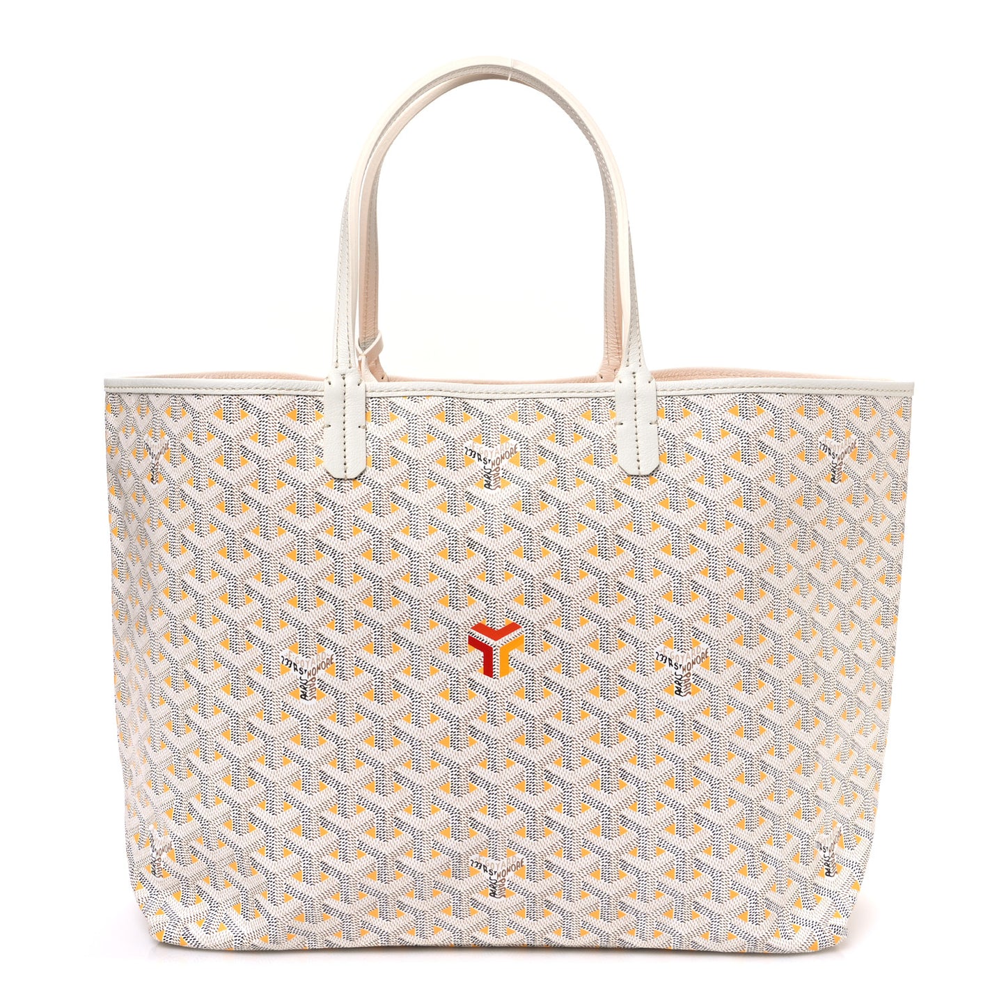 Goyardine Saint Louis Claire Voie PM White Yellow