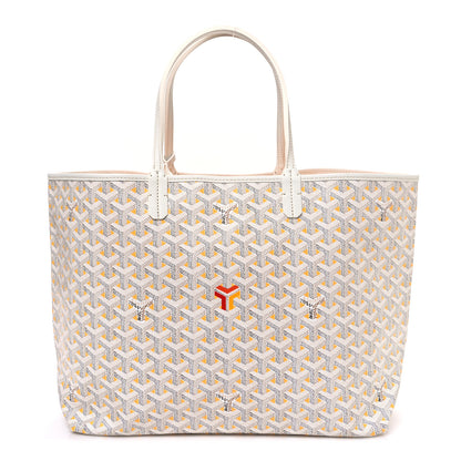 Goyard Goyardine Saint Louis Claire Voie PM White Yellow 1 of 11