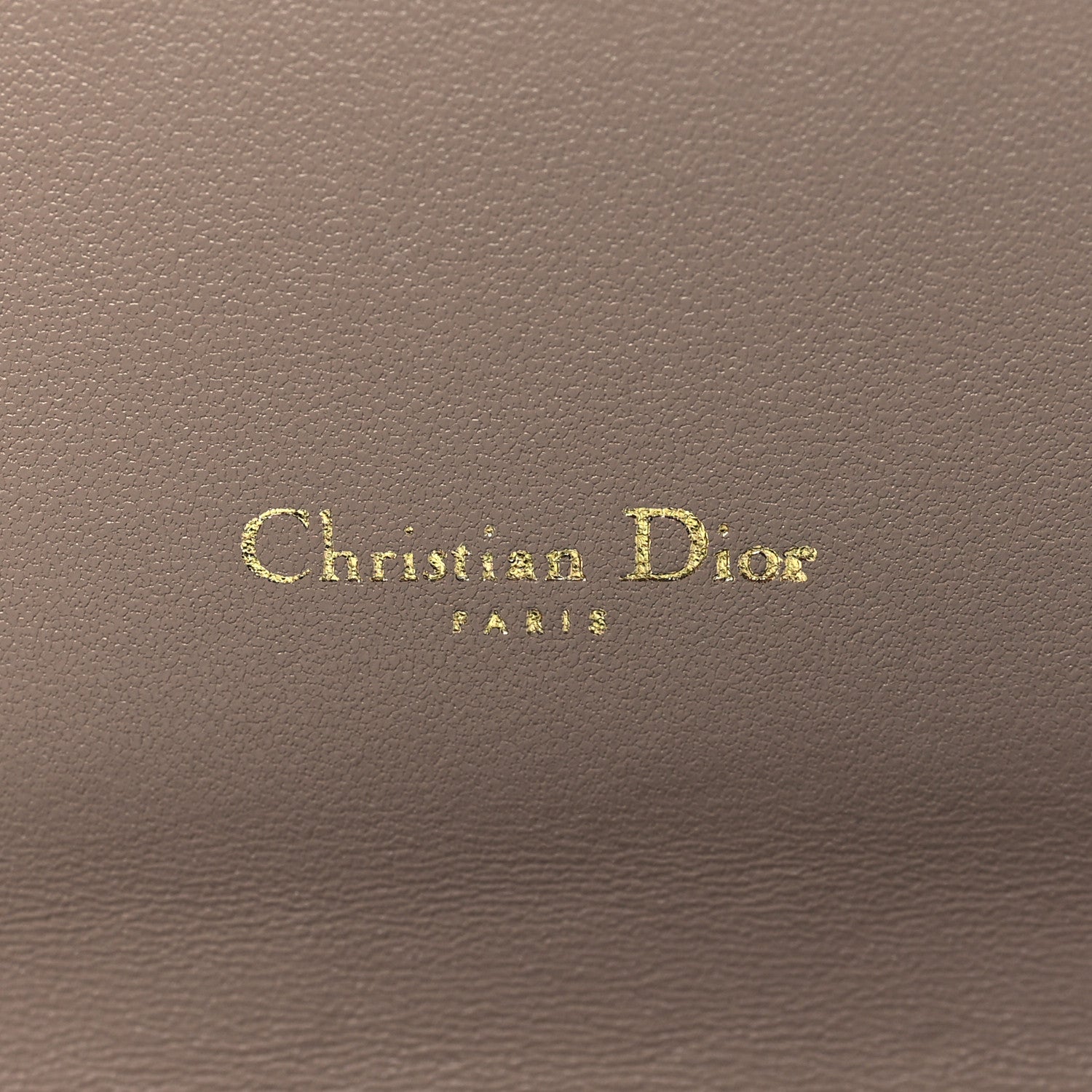 Christian Dior Supple Calfskin Cannage Caro Belt Pouch with Chain Warm Taupe 6 of 10