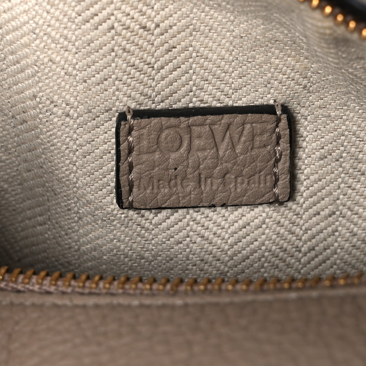 Loewe Calfskin Mini Puzzle Bag Sand 6 of 10
