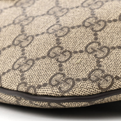 Gucci GG Supreme Monogram Belt Bag Dark Brown 10 of 10