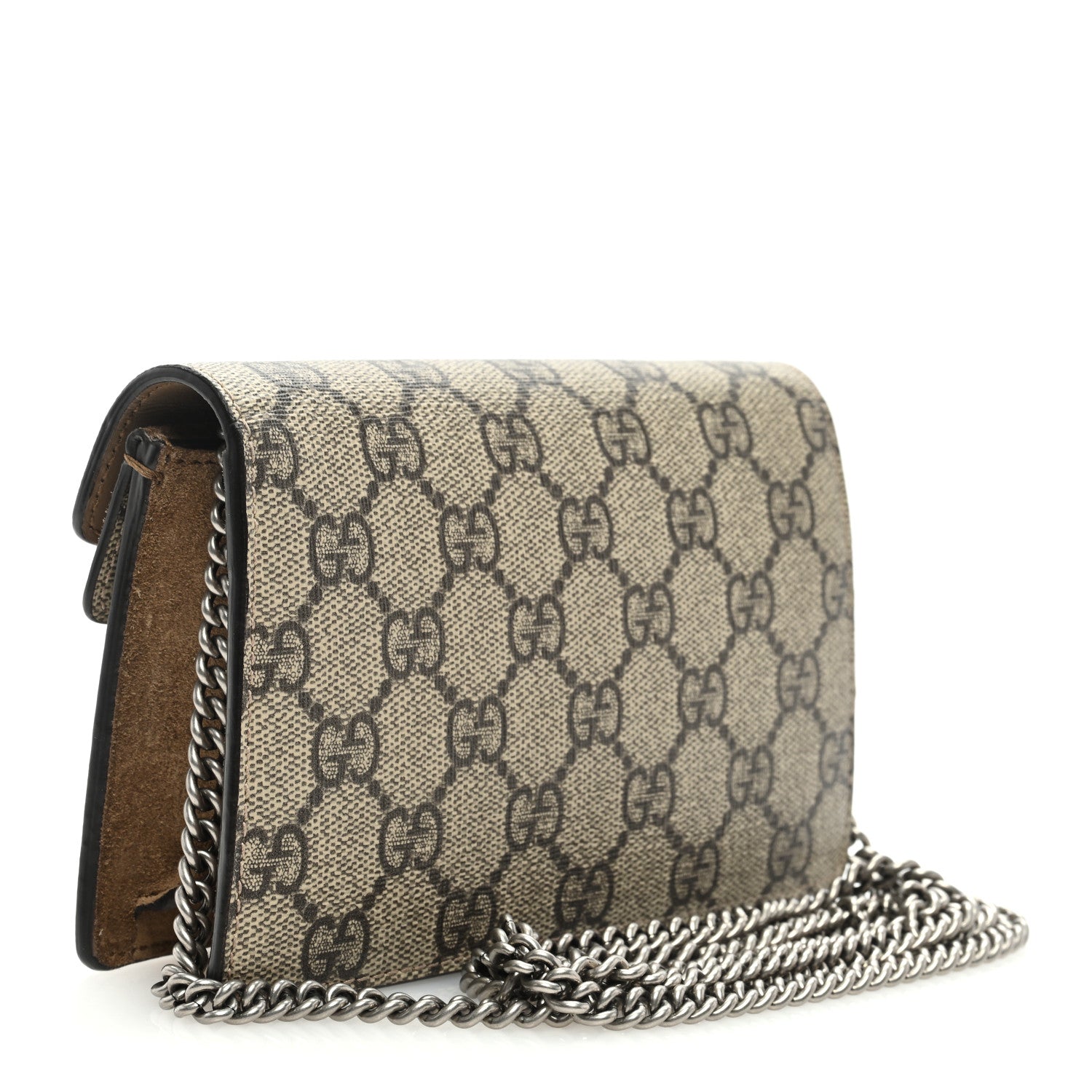 Gucci GG Supreme Monogram Super Mini Dionysus Shoulder Bag Taupe 5 of 17