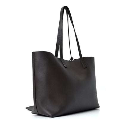 Saint Laurent Calfskin Large Shopping Tote Kaki Militaire 2 of 4