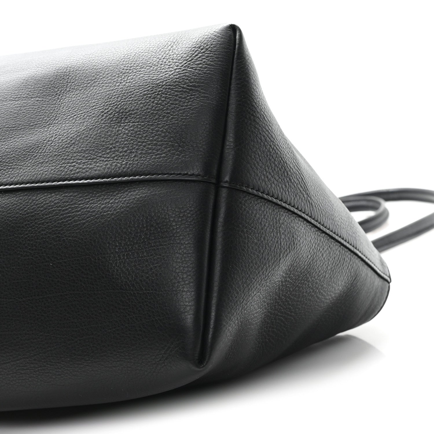 The Row Grained Calfskin Terrasse Bag Black 9 of 10