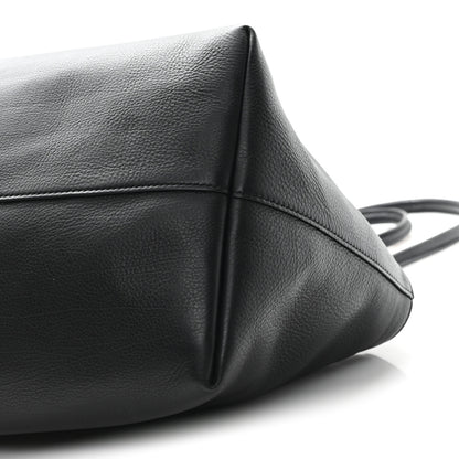 The Row Grained Calfskin Terrasse Bag Black 9 of 10