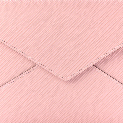 Louis Vuitton Epi Large Kirigami Pochette Insert Rose Ballerine 9 of 11