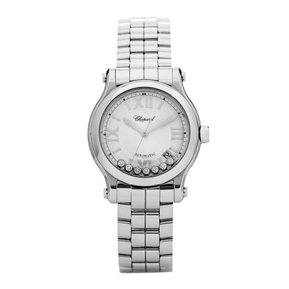 Chopard Stainless Steel 7 Diamond 36mm Happy Sport Automatic Watch 1 of 4