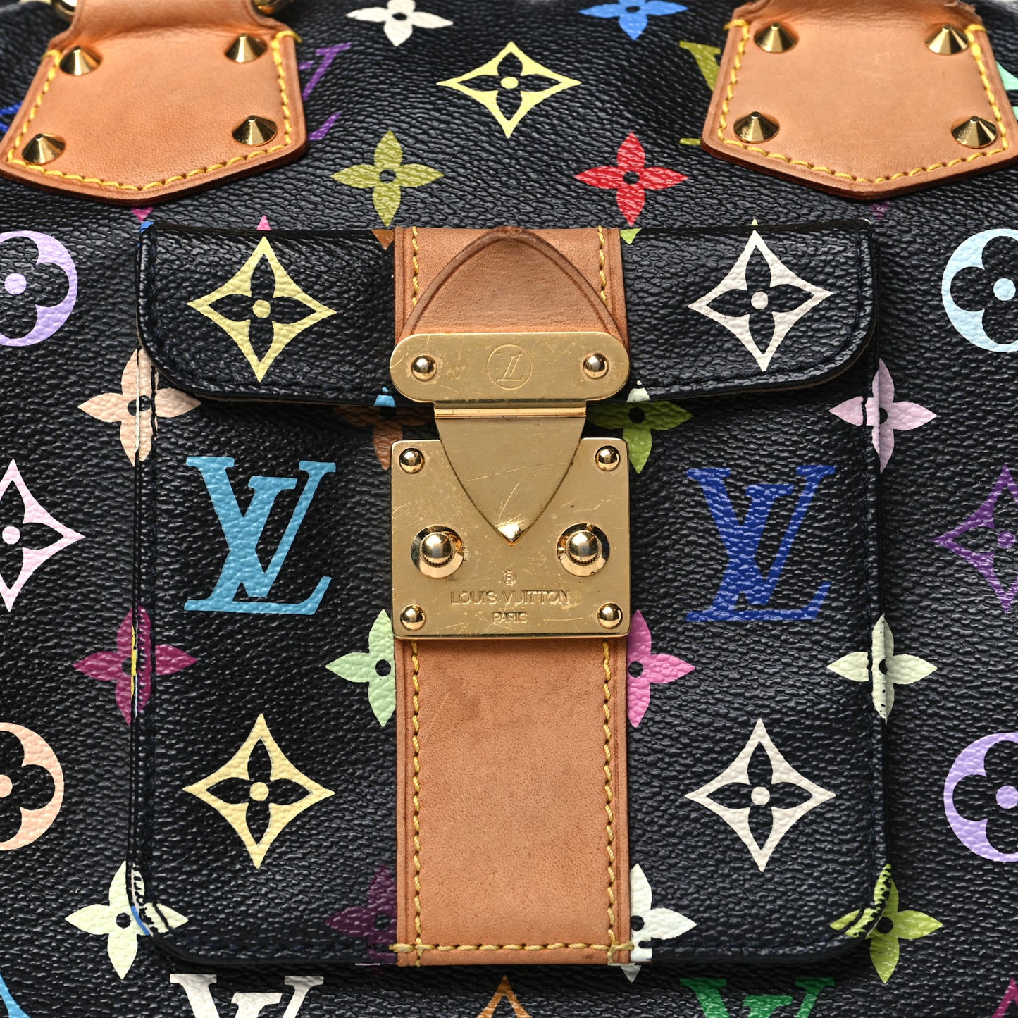 Monogram Multicolor Speedy 30 Black
