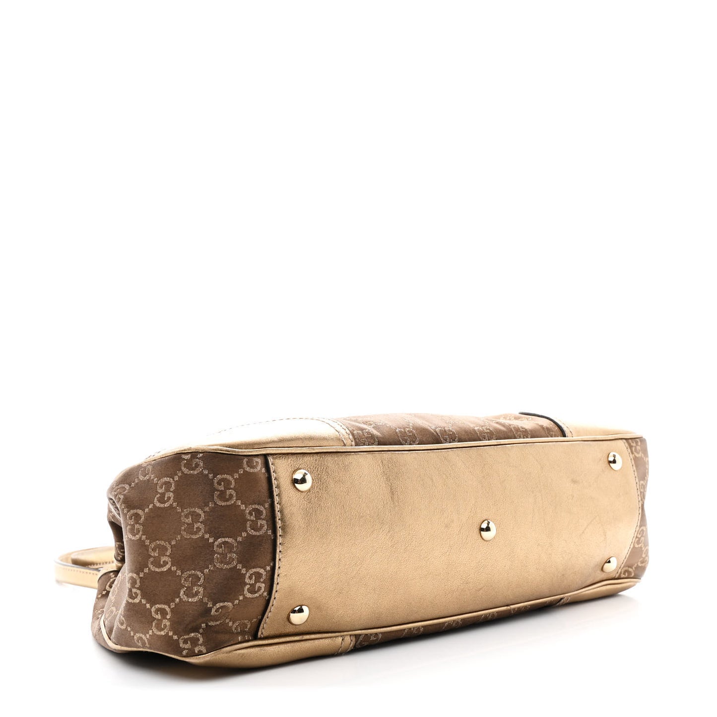 Monogram Medium Princy Tote Gold