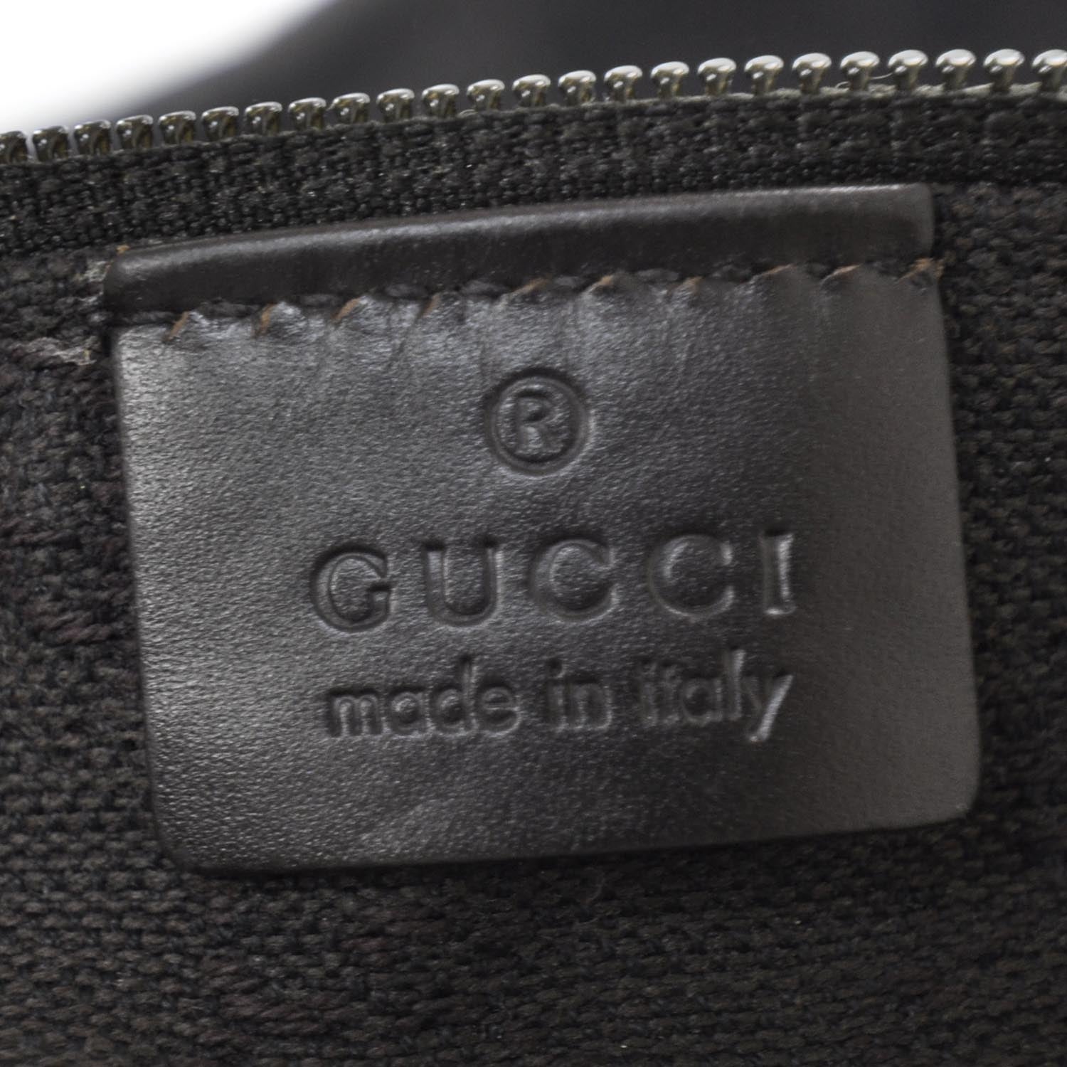 Gucci Monogram Large Duffle Bag Black 7 of 10