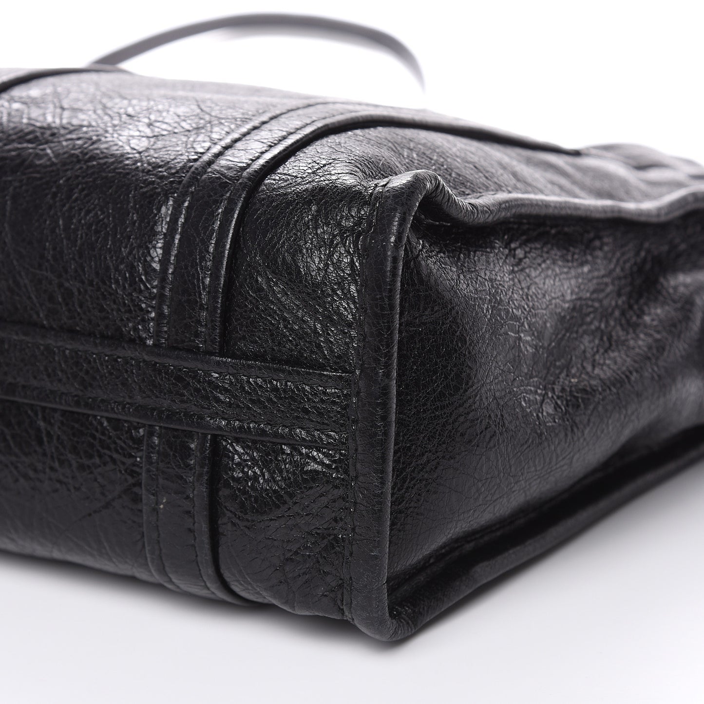 Agneau XS Bazar Shopper Tote Black