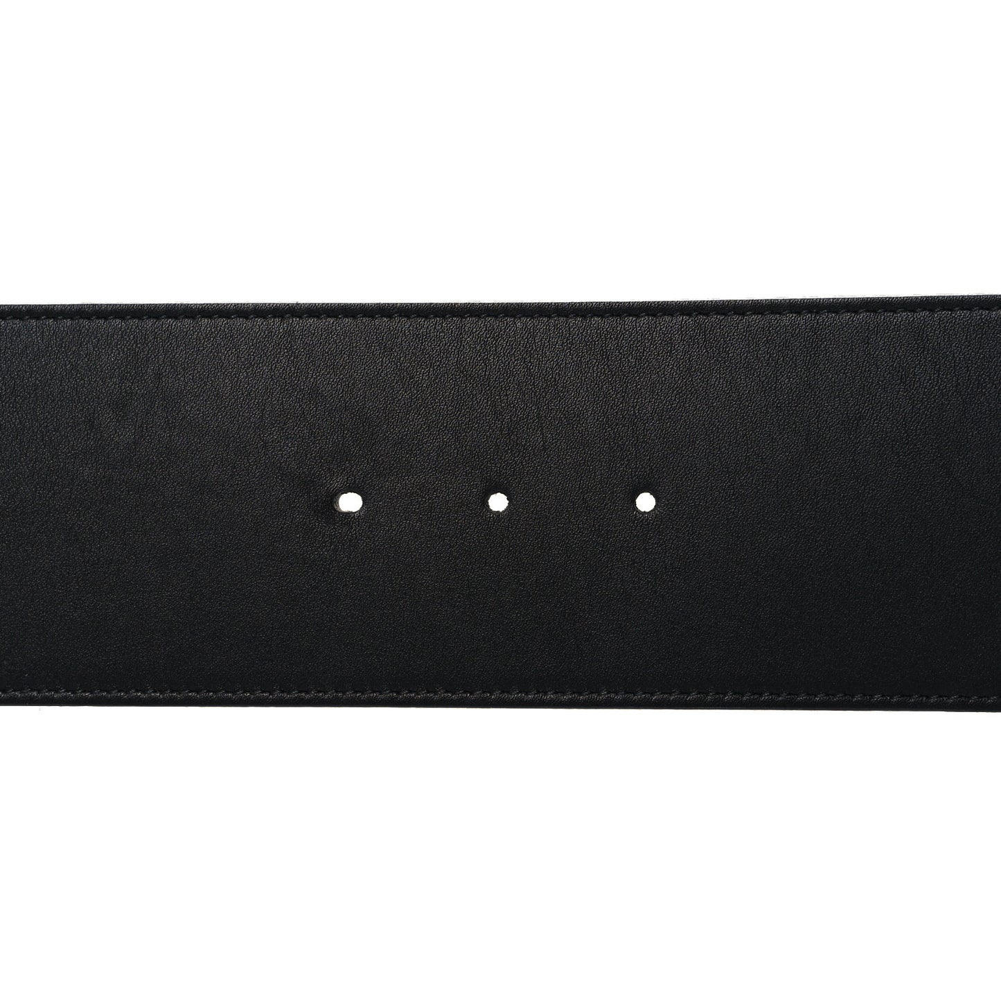 Calfskin Double G Wide Belt 100 40 Black