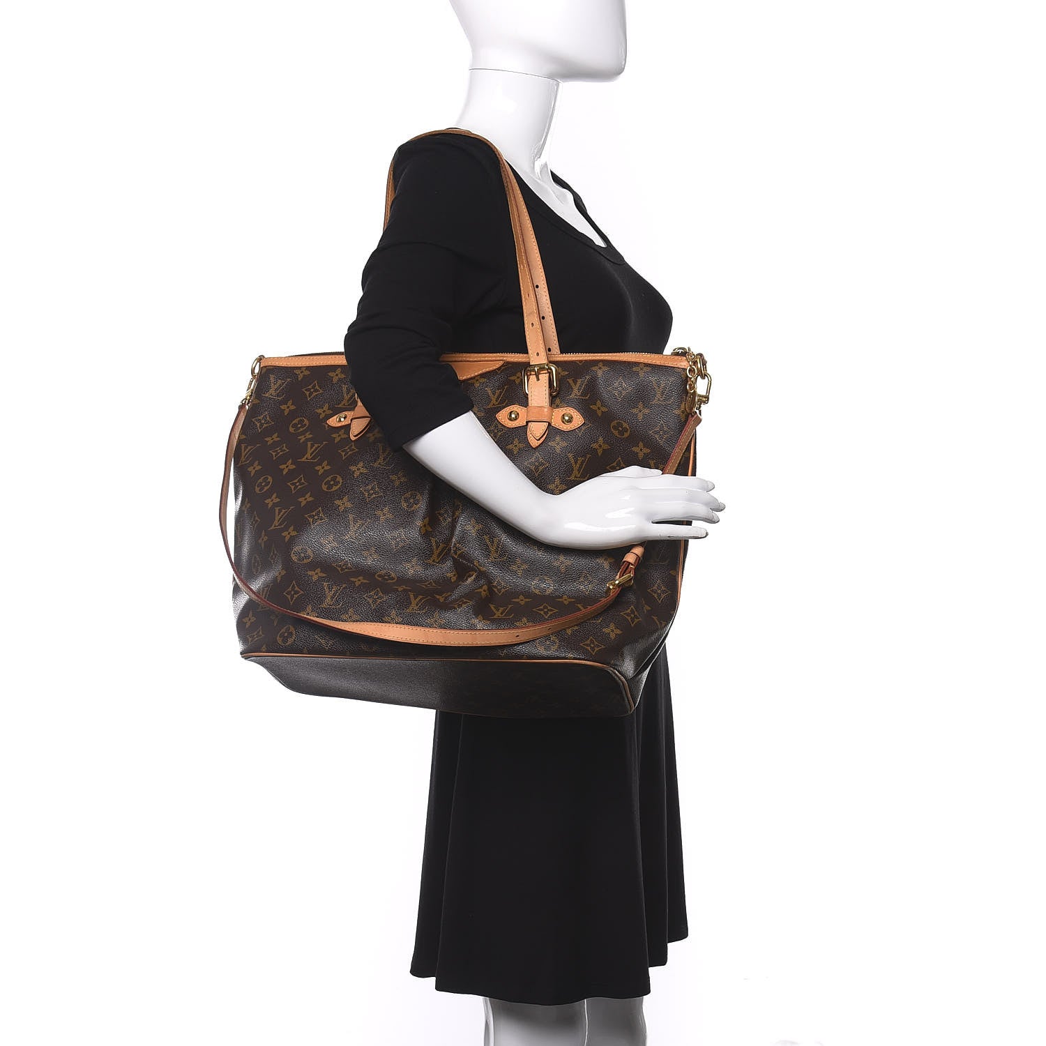 Louis Vuitton Monogram Palermo GM 2 of 10