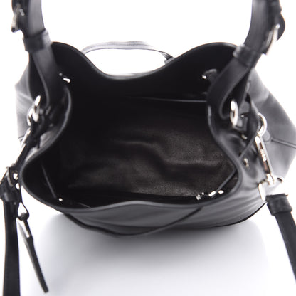 Prada City Calf Sport Bucket Bag Black 5 of 10