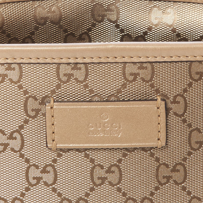 Gucci Imprime Monogram Small Joy Tote Champagne 7 of 8