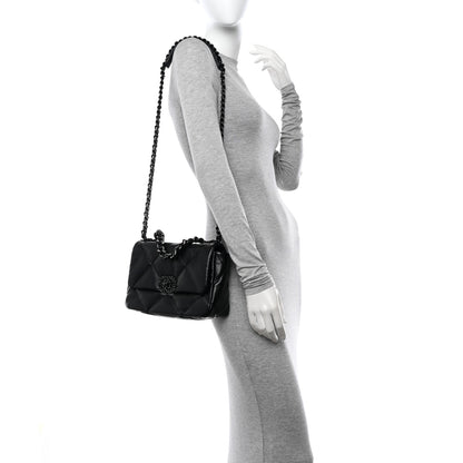 Chanel Lambskin Quilted Medium Chanel 19 Flap So Black 2 of 11