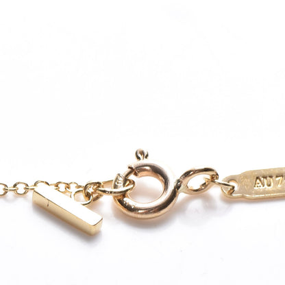Tiffany 18K Yellow Gold Small T Smile Pendant Necklace 6 of 6