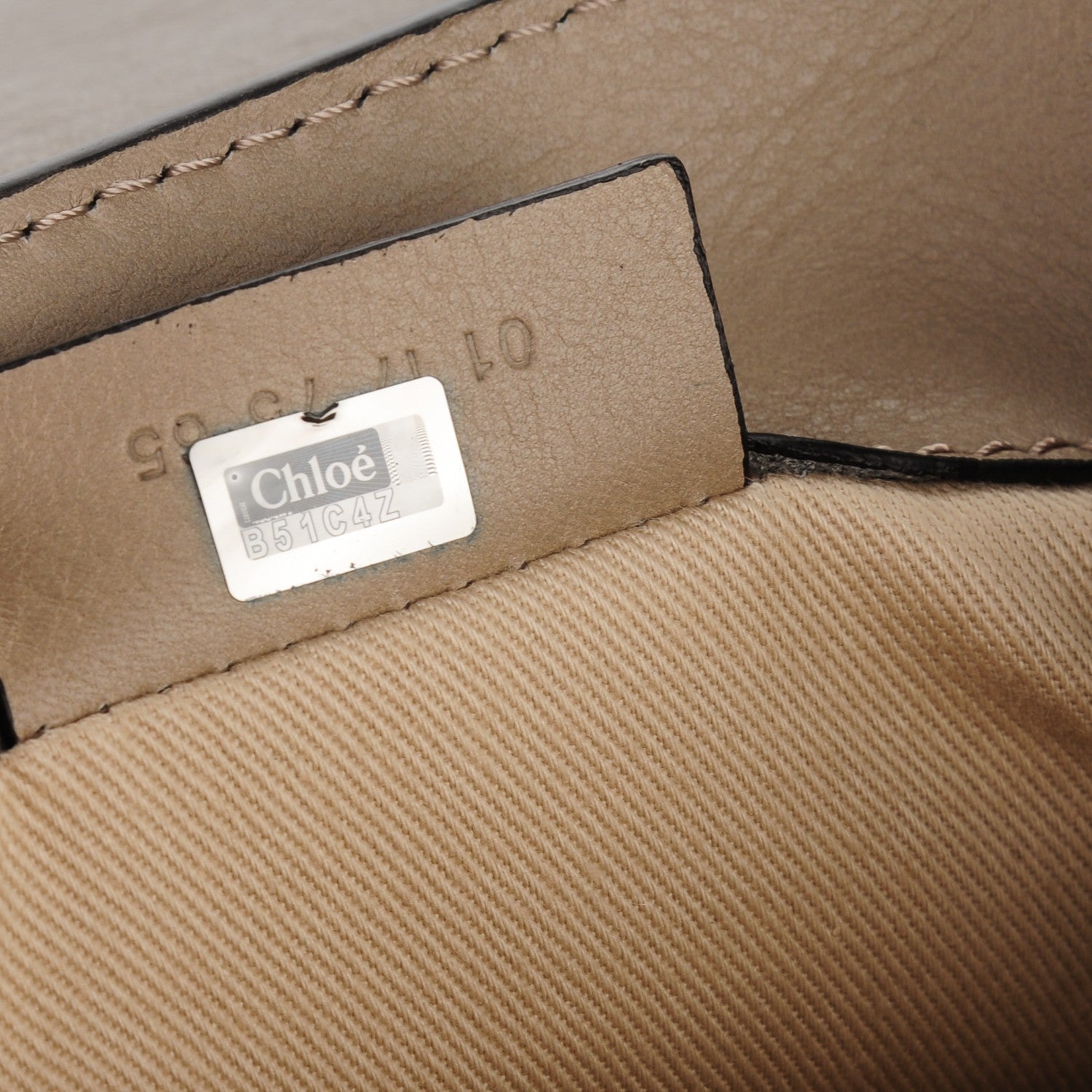 Chloe Suede Calfskin Mini Faye Backpack Motty Grey 7 of 7