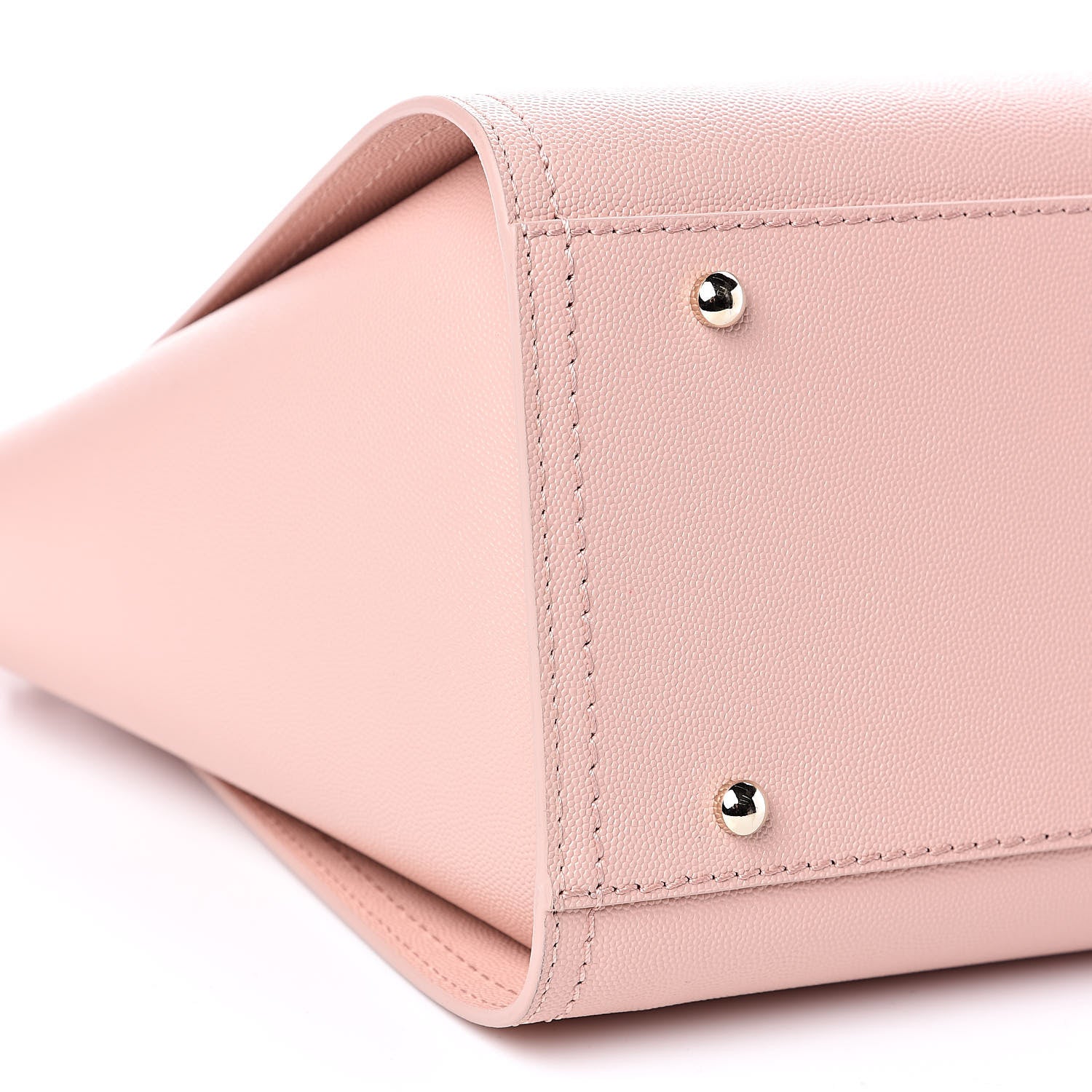 Chanel Caviar Small Studded Deauville Tote Light Pink 10 of 10